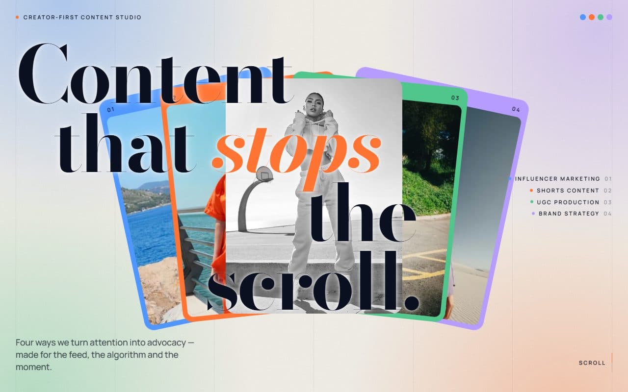 GSAP Pinned Statement Hero with Expanding Photo animation preview